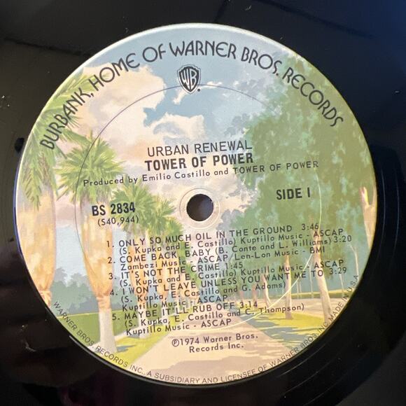 Tower of Power - 2 LP LOT - Back To Oakland - Urban Renewal ULTRASONIC CLEAN VG+ - Picture 14 of 16